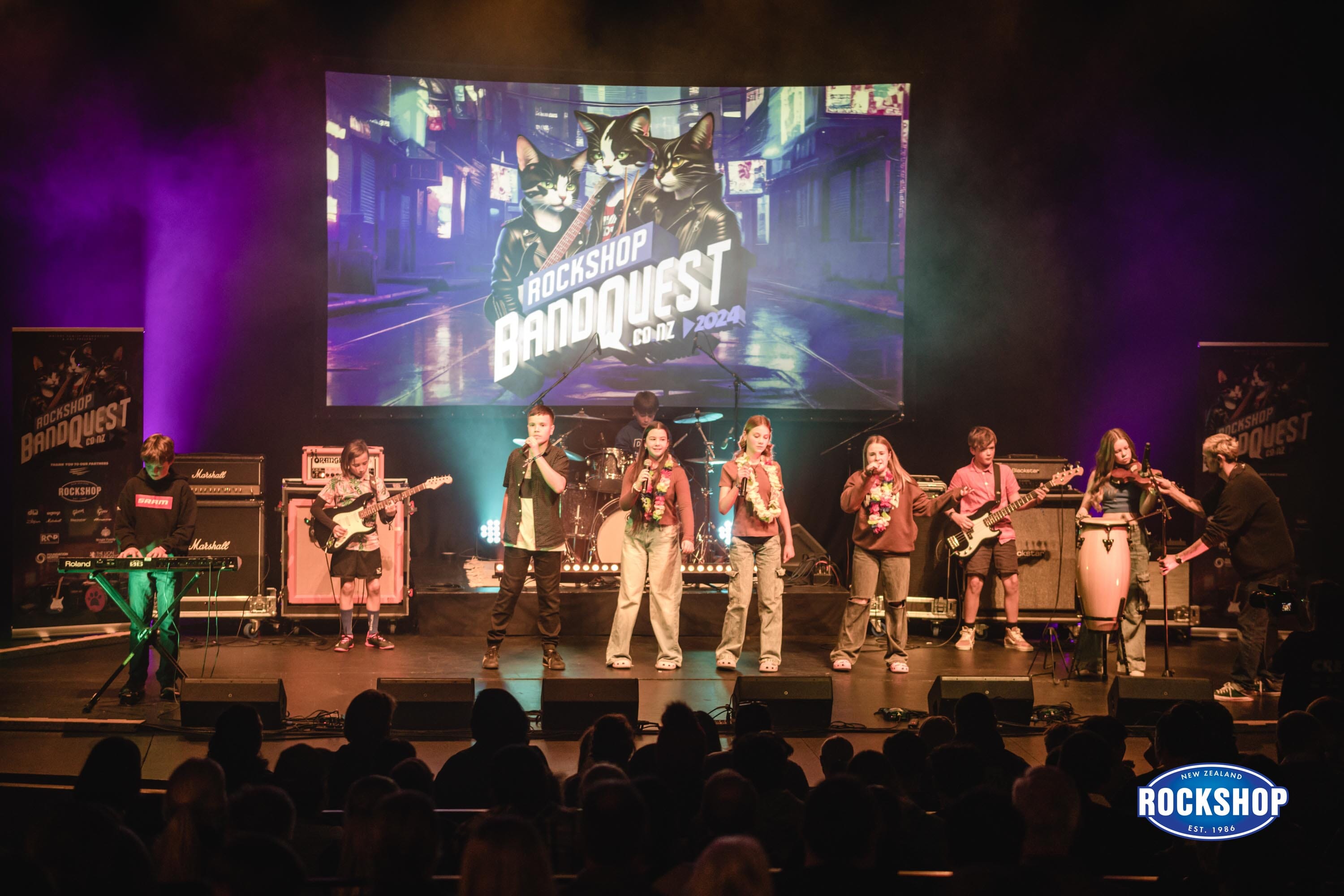 Rockshop Bandquest - Waikato (Night One), Thursday, 15 August 2024