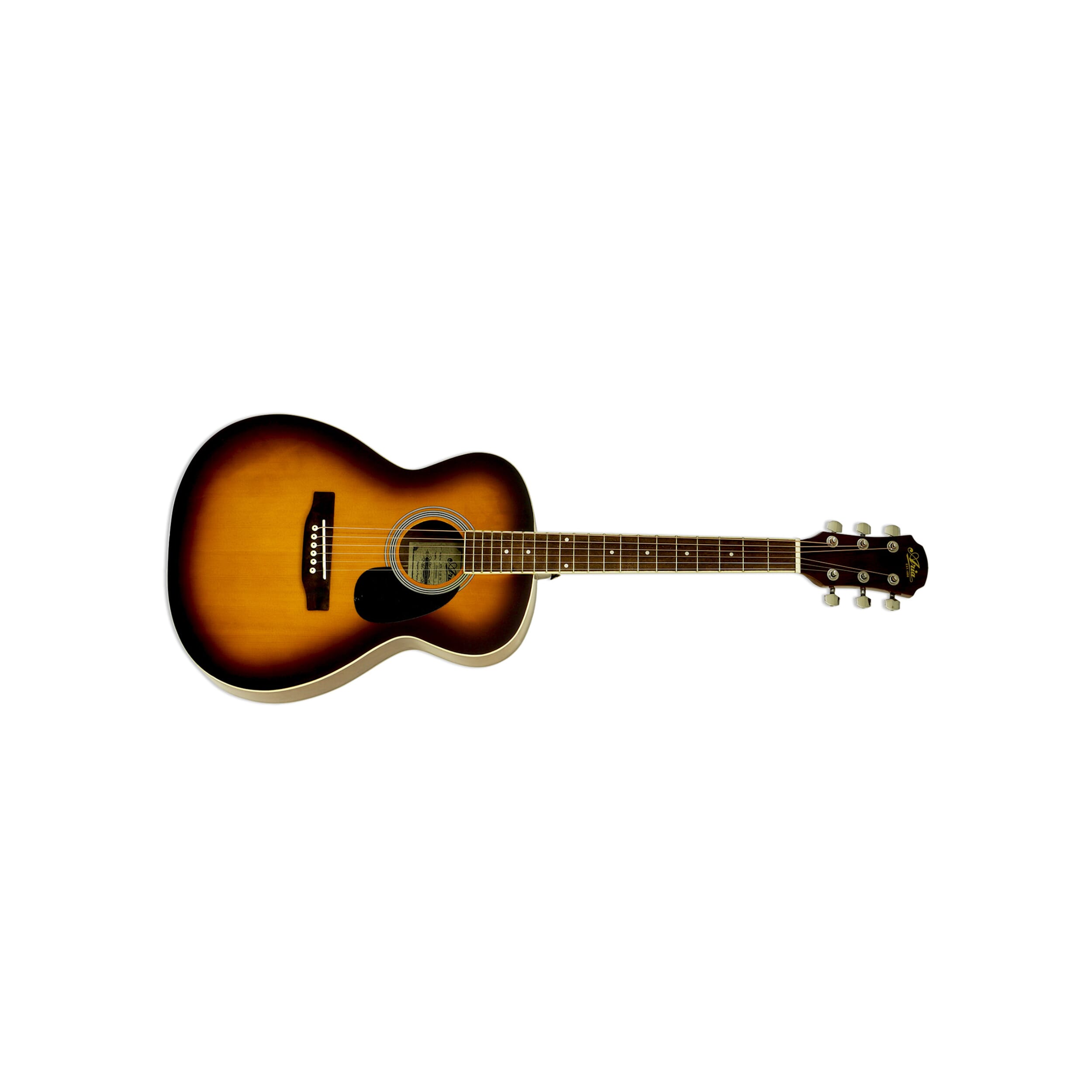 ARIA AFN1553 1/2 SIZED ACOUSTIC FOLK GUITAR TOBACCO SUNBURST