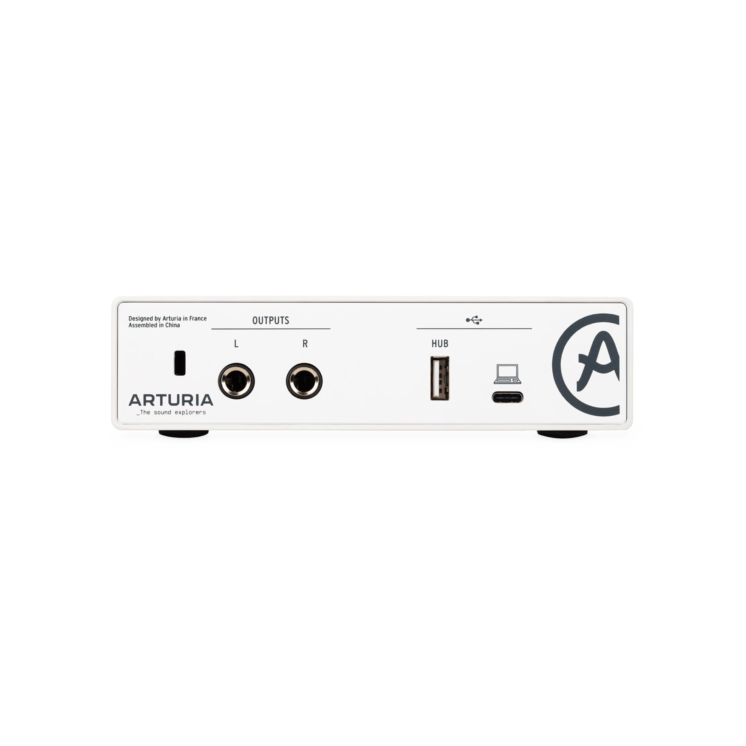 ARTURIA MINIFUSE 1 WHITE 1 IN 2 OUT USB AUDIO INTERFACE