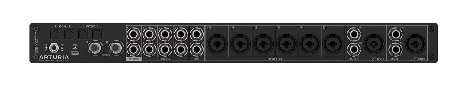 ARTURIA AUDIOFUSE 8PRE 8 CHANNEL USB-C AUDIO INTERFACE AND ADAT PREAMP ...